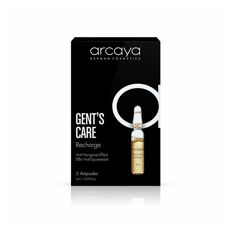 ampoule arcaya Gent's care recharge homme