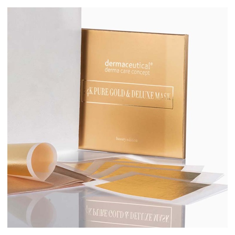 Dermaceutical 24K Pure Gold & Deluxe Mask (25x)