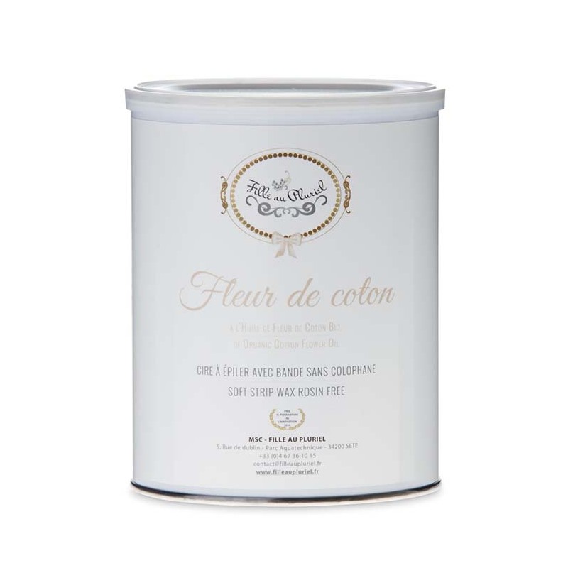 Depilationswachs mit Vliesstreifen Fleur de Coton
