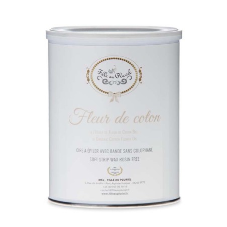 Depilationswachs mit Vliesstreifen Fleur de Coton
