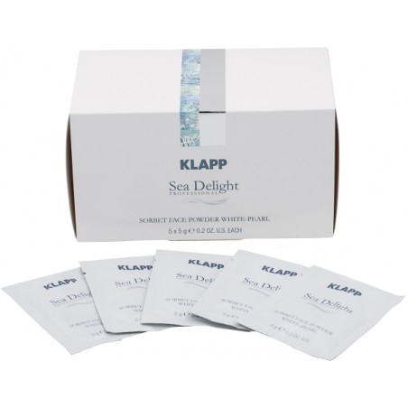 Klapp Sea Delight Sorbet Face Powder White-Pearl 5 x 5 g