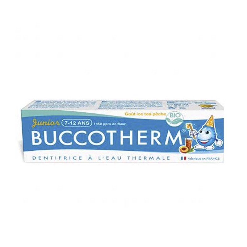 BUCCOTHERM Junior – Kinder-Zahnpasta / -Zahngel (7-12 Jahre) 50 ml