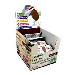 Sucettes au xylitol Denti-Pop Lollitol Orange 40 pièces