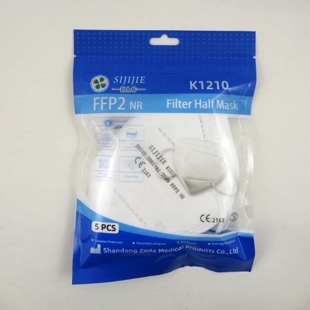 Schutzmaske FFP2 - N95 CE zertifiziert, 5 stück